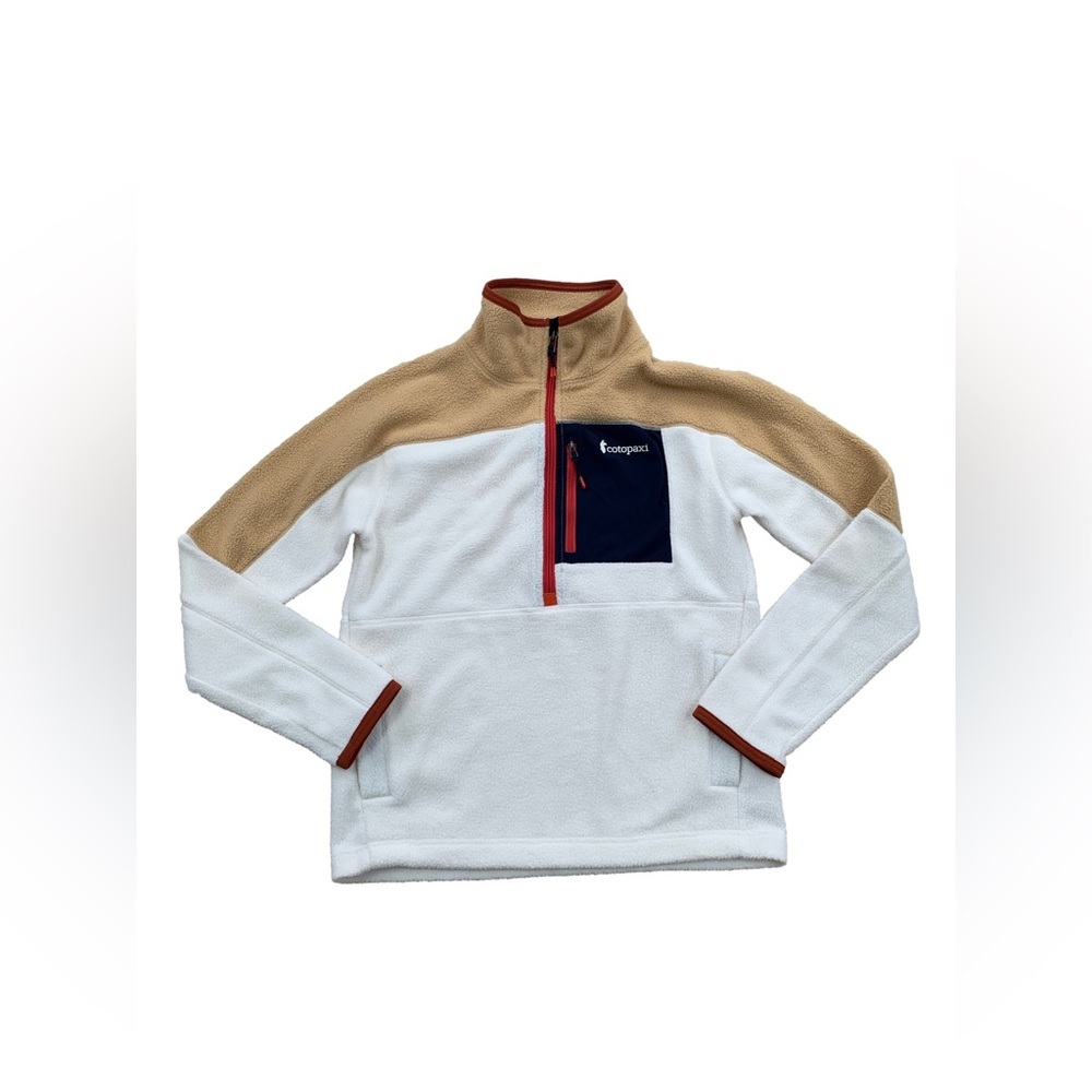 Cotopaxi Women’s Size Small Abrazo Half Zip Fleece Pullover Birch Bone Gorpcore